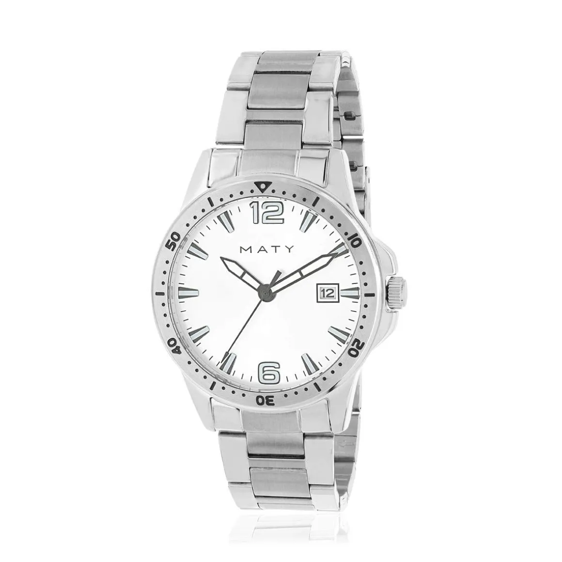 Montre homme acier bracelet acier
