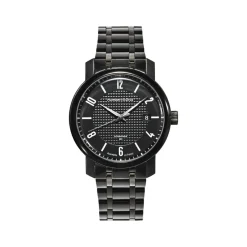 Montre HUMBERT-DROZ hd8 homme automatique, bracelet acier noir