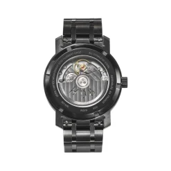 Montre HUMBERT-DROZ hd8 homme automatique, bracelet acier noir