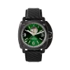 Montre HUMBERT-DROZ hd1 homme automatique, bracelet cuir noir
