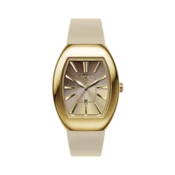 Montre ICE WATCH boliday femme bracelet silicone beige