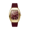 Montre ICE WATCH boliday femme bracelet silicone rouge foncé