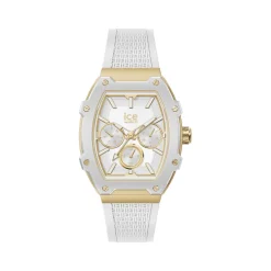 Montre ICE WATCH Ice boliday femme bracelet silicone blanc