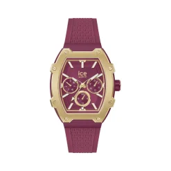 Montre ICE WATCH Ice boliday femme bracelet silicone rouge