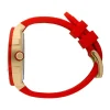 Montre ICE WATCH Ice boliday femme bracelet silicone rouge