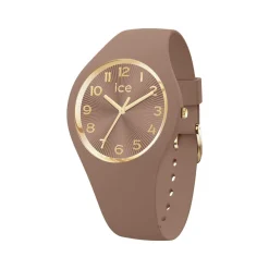 Montre ICE WATCH ice champagne femme bracelet silicone brun
