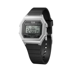 Montre ICE WATCH ice digit retro femme bracelet silicone noir