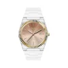 Montre ICE WATCH ice power pw1 femme bracelet silicone blanc