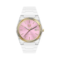 Montre ICE WATCH ice power pw1 femme bracelet silicone blanc