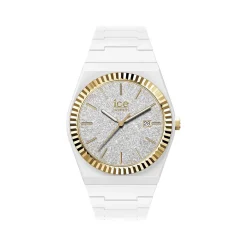 Montre ICE WATCH ice power pw1 femme bracelet silicone blanc