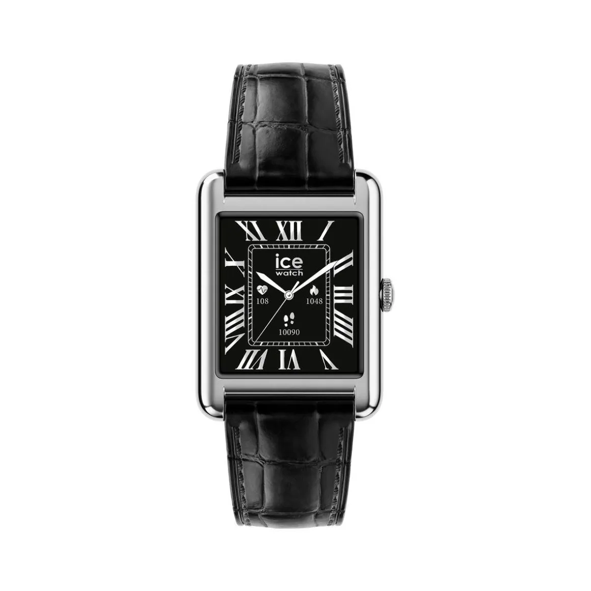 Montre ICE WATCH ice smart 2.0 femme bracelet cuir noir