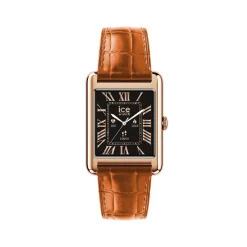 Montre ICE WATCH ice smart 2.0 femme connecté, bracelet cuir marron clair