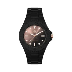Montre Ice Watch medium femme plastique silicone noir