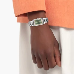 Montre LACOSTE catherine femme, bracelet acier