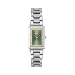 Montre LACOSTE catherine femme, bracelet acier