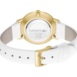 Montre LACOSTE crocorigin femme bracelet silicone blanc