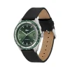 Montre LACOSTE everett homme bracelet cuir noir