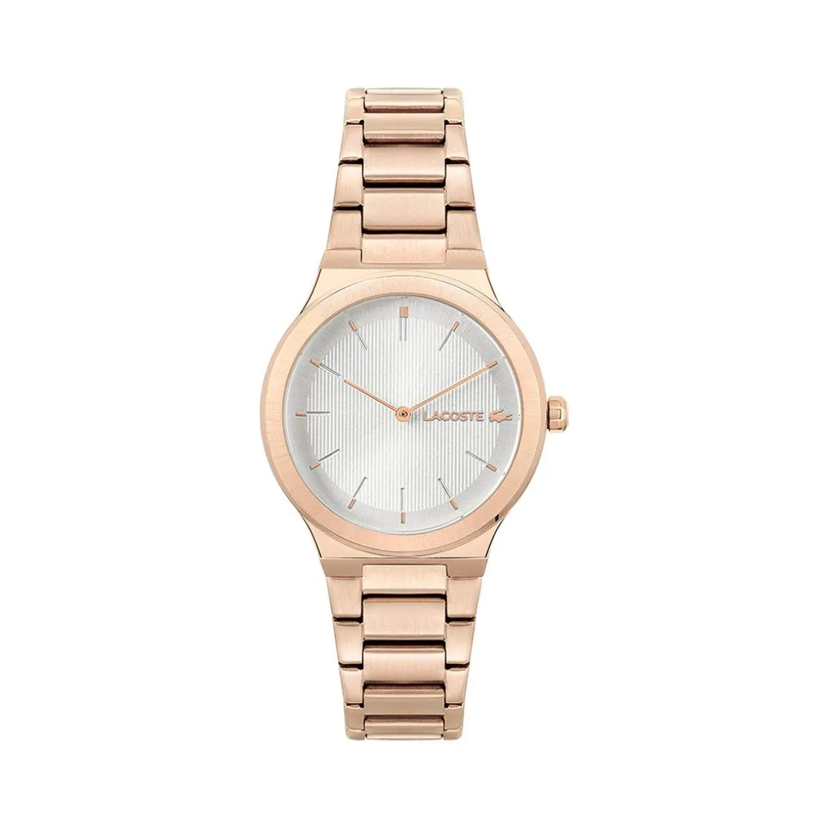 Montre LACOSTE Femme acier doré rose