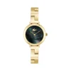 Montre LACOSTE femme bracelet acier inoxydable doré jaune