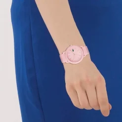 Montre Lacoste 12.12. femme résine bracelet silicone rose