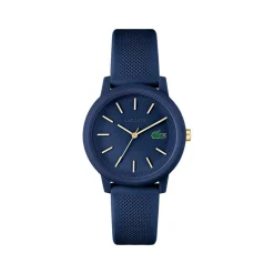 Montre Lacoste 12.12. femme résine bracelet silicone bleu