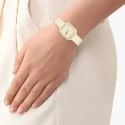 Montre LACOSTE 12.12 flow femme bracelet acier doré jaune