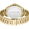 Montre LACOSTE Homme acier doré jaune