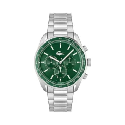 Montre LACOSTE homme bracelet acier inoxydable argent