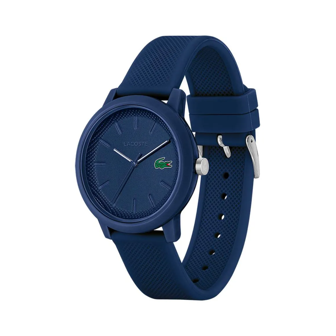 Montre Lacoste 12.12. homme résine bracelet silicone bleu