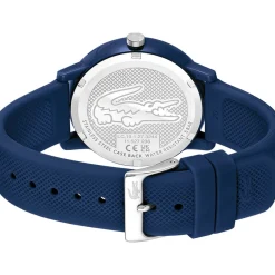 Montre Lacoste 12.12. homme résine bracelet silicone bleu