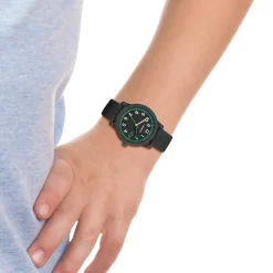 Montre LACOSTE 12.12 Kids enfant résine bracelet silicone noir