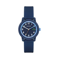 Montre LACOSTE 12.12 kids enfant résine bracelet silicone bleu