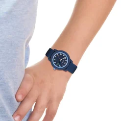 Montre LACOSTE 12.12 kids enfant résine bracelet silicone bleu