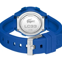 Montre LACOSTE lc33 enfant bracelet silicone bleu