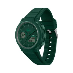 Montre LACOSTE lc33 homme bracelet silicone vert