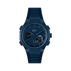 Montre LACOSTE lc33 homme bracelet silicone bleu