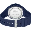 Montre LACOSTE lc33 homme bracelet silicone bleu