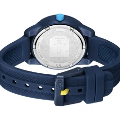 Montre LACOSTE mini tennis enfant bracelet silicone bleu