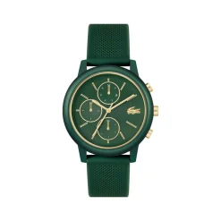 Montre LACOSTE.12.12 move homme bracelet silicone vert