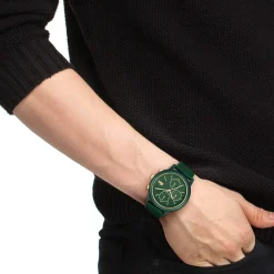 Montre LACOSTE.12.12 move homme bracelet silicone vert