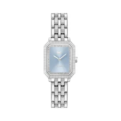 Montre LACOSTE parisienne femme acier cadran bleu