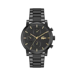 Montre LACOSTE replay homme bracelet acier inoxydable noir