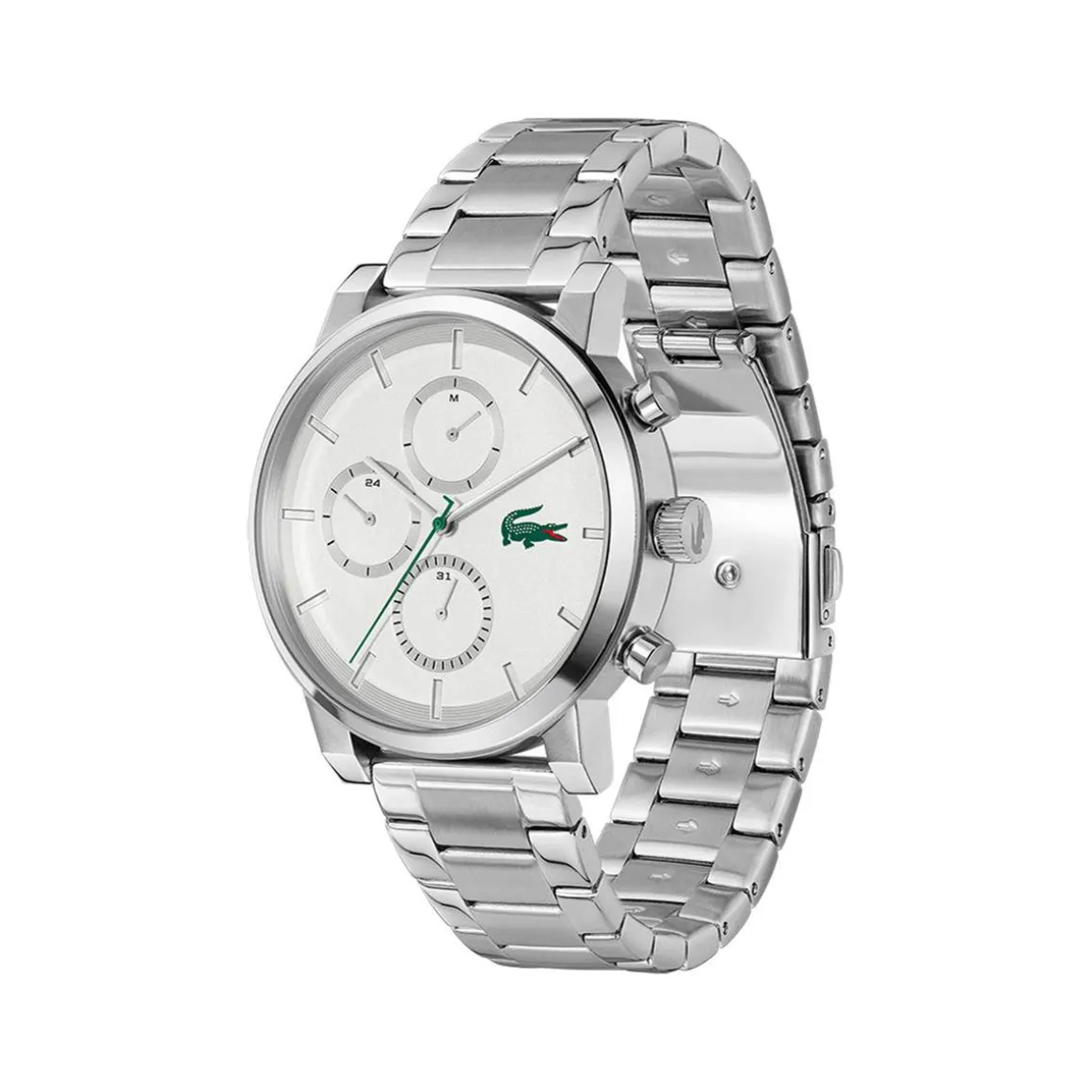 Montre LACOSTE replay homme bracelet acier inoxydable gris