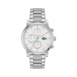 Montre LACOSTE replay homme bracelet acier inoxydable gris