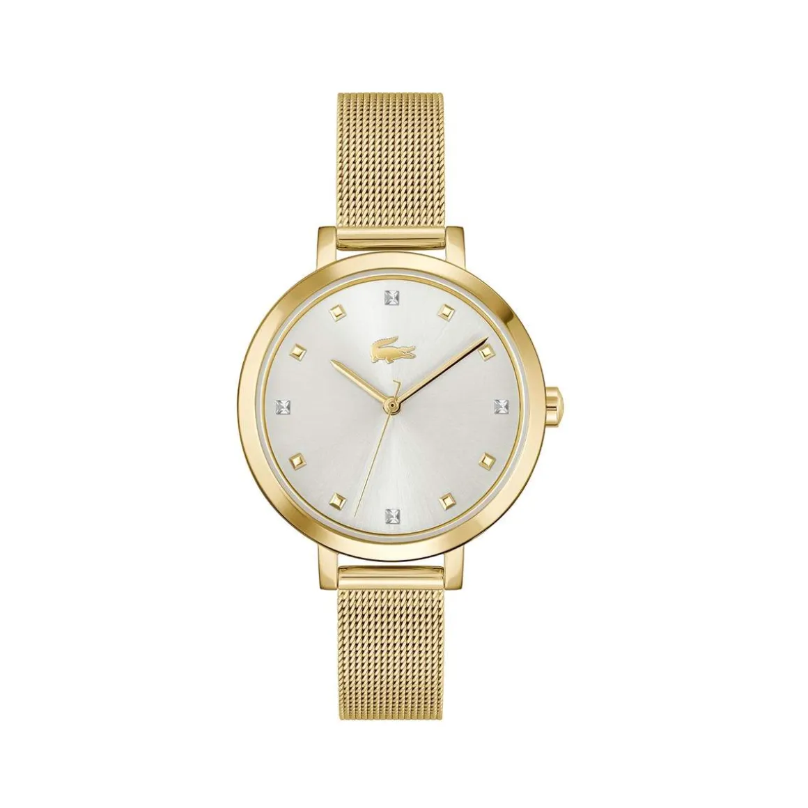 Montre LACOSTE riga femme bracelet cuir marron