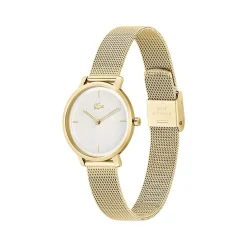 Montre LACOSTE suzanne femme bracelet acier jaune