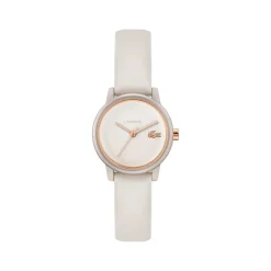 Montre LACOSTE12.12 swift femme blanc bracelet cuir
