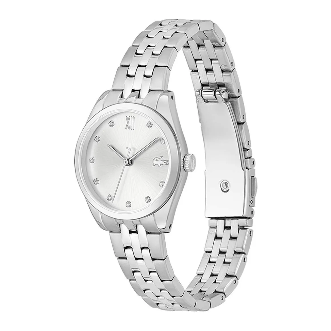 Montre LACOSTE Tuilerie femme bracelet acier gris