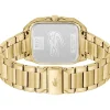 Montre LACOSTE.12.12 up homme bracelet acier inoxydable doré jaune
