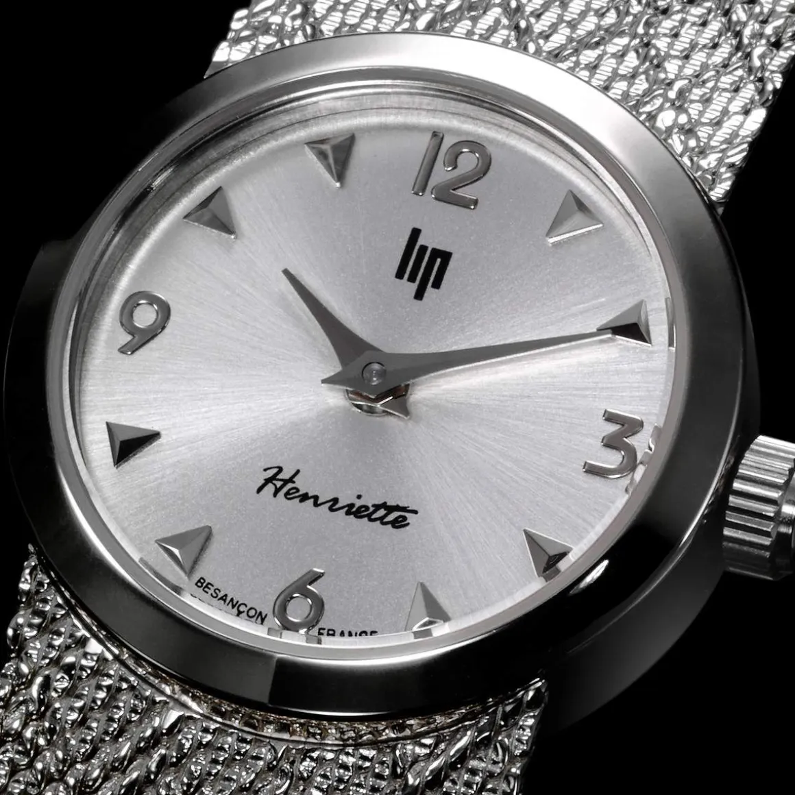 Montre Lip femme acier bracelet métal